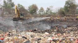 Kondisi TPA di Bandarjaya Yang Terbakar Menunjukan Penurunan yang Signifikan