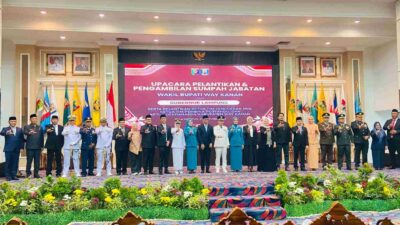 Dilantik Gubernur, Galang Resmi Menjadi Wakil Bupati Way Kanan