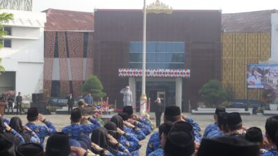 Pemkab Way Kanan Gerakan Semangat Persatuan Dan Pengabdian Di Hari Kesaktian Pancasila