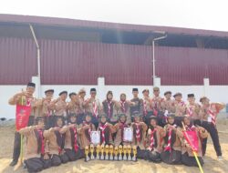 Santri Al Qudsiyyah Borong Juara Umum Kemah Bhakti Kwaran Rawajitu Utara