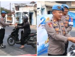 Si Propam Polres Lampung Tengah Berbagi Sambut HUT ke 24