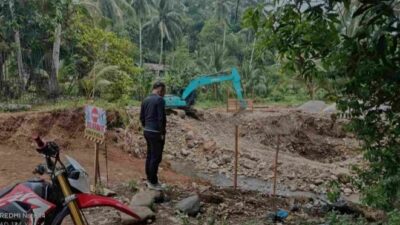 Material Dipersoalkan, DPRD Tanggamus Minta Proyek Jembatan Sampang Turus Ditunda