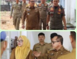 PJ Sekda Lamteng Sulpakar Sidak  Pastikan Kedisiplinan ASN Dan Pantau Lingkungan Perkantoran