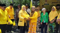 Hut Golkar ke-62 DPD Golkar Mesuji Gelar Tasyakuran, Donor Darah dan Bagi Sembako Gratis di Wiralaga II