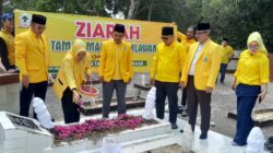 Hut ke 62, Partai Golkar Mesuji Ziarah dan Tabur Bunga di Makam Pahlawan Pangeran Muhammad Ali