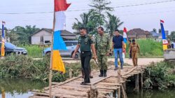 Pembangunan Jembatan Garuda Merah Putih di Rawajitu Utara di Mulai.Ini Targetnya…